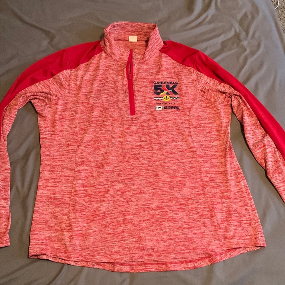 NWOT Ladies xl long sleeve slicky cardinals shirt